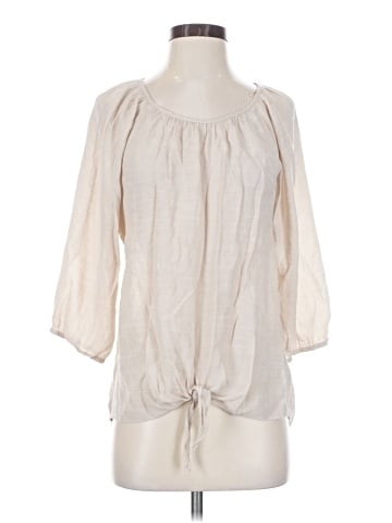 JM Collection 3/4 Sleeve Blouse (view 1)