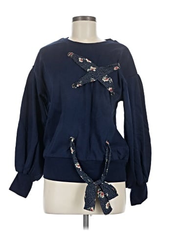 Skies Are Blue Pullover Sweater (view 1)