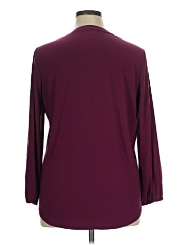 AK Anne Klein 3/4 Sleeve T-Shirt (view 2)
