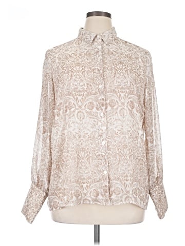 Halogen Long Sleeve Blouse (view 1)