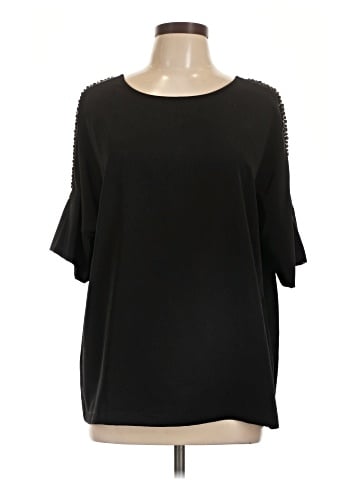 Calvin Klein Short Sleeve Blouse (view 1)