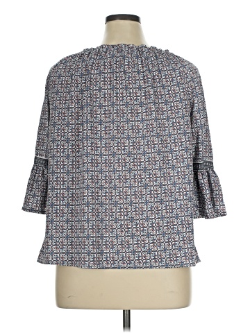 Max Studio 3/4 Sleeve Blouse (view 2)