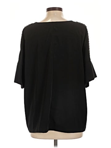 Calvin Klein Short Sleeve Blouse (view 2)