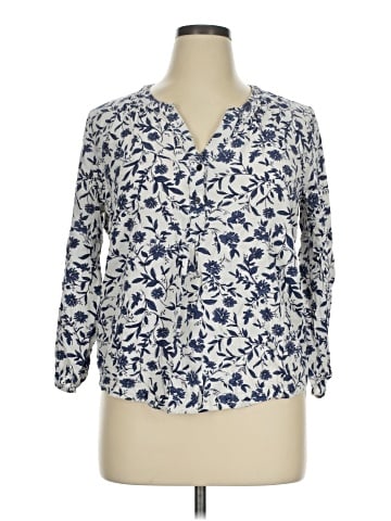 Old Navy 3/4 Sleeve Blouse (view 1)