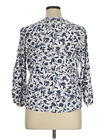Old Navy 3/4 Sleeve Blouse (view 2)