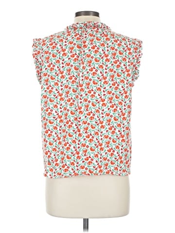 Boden Sleeveless Button-Down Shirt (view 2)
