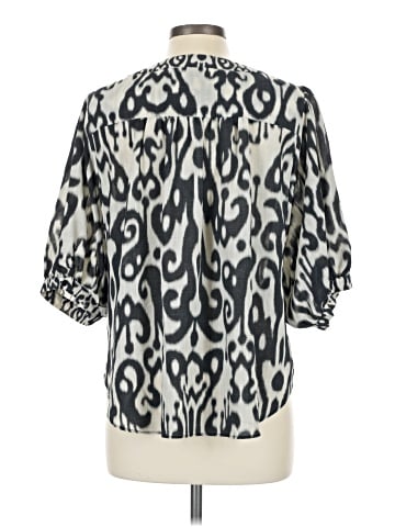 Rose + Olive 3/4 Sleeve Blouse (view 2)