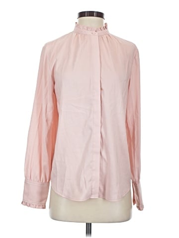 Ann Taylor Long Sleeve Blouse (view 1)