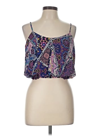 Love, Fire Sleeveless Blouse (view 1)