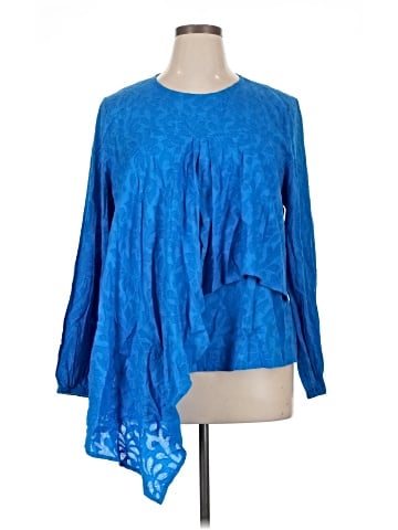 DG^2 by Diane Gilman Long Sleeve Blouse (view 1)