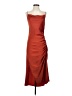 Zara Basic 100% Polyester Red Cocktail Dress Size XS - photo 1