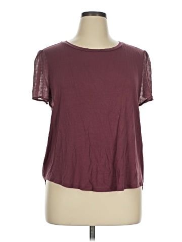 Skies Are Blue Short Sleeve Top (view 1)