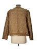 Chico's 100% Polyester Tweed Gold Jacket Size Lg (2) - photo 2