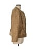 Chico's 100% Polyester Tweed Gold Jacket Size Lg (2) - photo 4