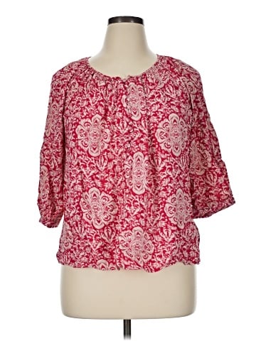 Kenar 3/4 Sleeve Blouse (view 1)