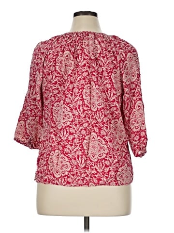 Kenar 3/4 Sleeve Blouse (view 2)