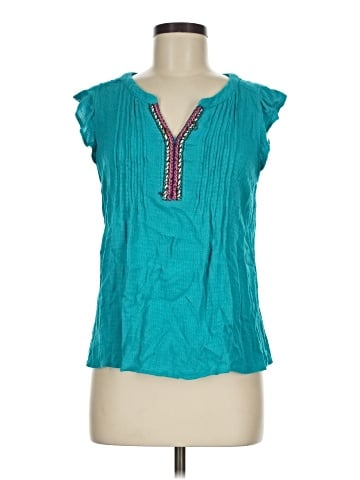 Skies Are Blue Sleeveless Blouse (view 1)