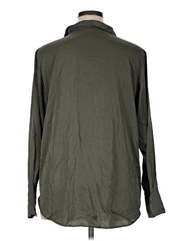 H&M 3/4 Sleeve Button-Down Shirt (view 2)