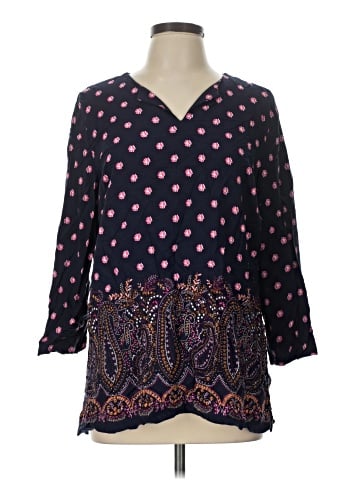 Talbots Outlet 3/4 Sleeve Blouse (view 1)