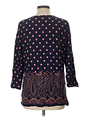 Talbots Outlet 3/4 Sleeve Blouse (view 2)