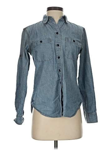 Lauren Jeans Co. Long Sleeve Button-Down Shirt (view 1)