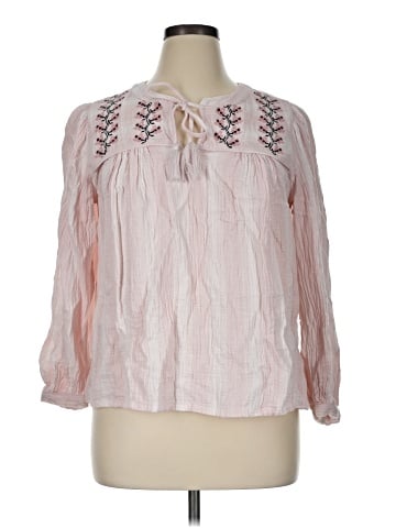 Calypso St. Barth Long Sleeve Blouse (view 1)