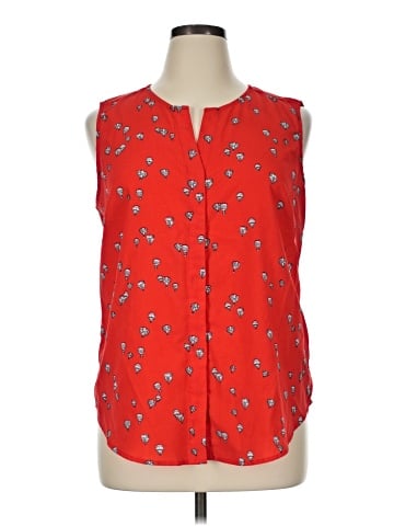 Jasmine & Juliana Sleeveless Blouse (view 1)