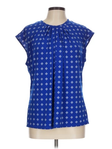 Liz Claiborne Short Sleeve Blouse (view 1)