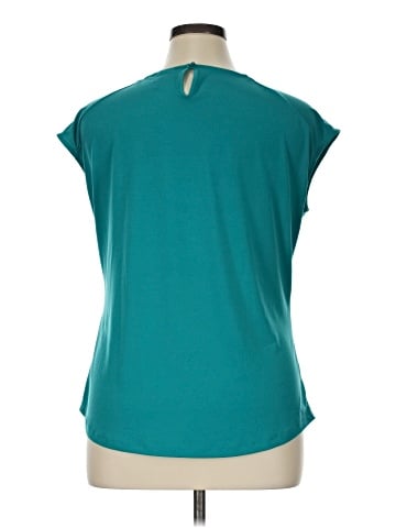 Worthington Short Sleeve Blouse (view 2)