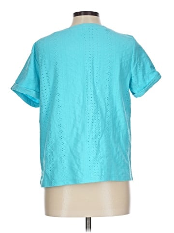 Liz Claiborne Short Sleeve Blouse (view 2)