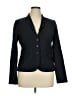 J.Crew Black Wool Blazer Size 14 - photo 1