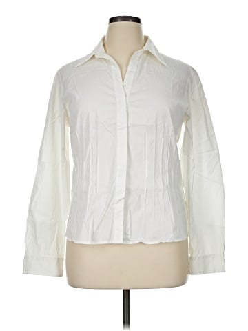 Lafayette 148 New York Long Sleeve Blouse (view 1)