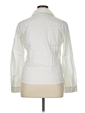 Lafayette 148 New York Long Sleeve Blouse (view 2)