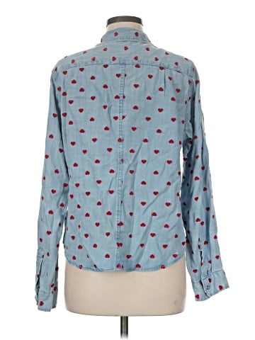 Velvet Heart Long Sleeve Button-Down Shirt (view 2)