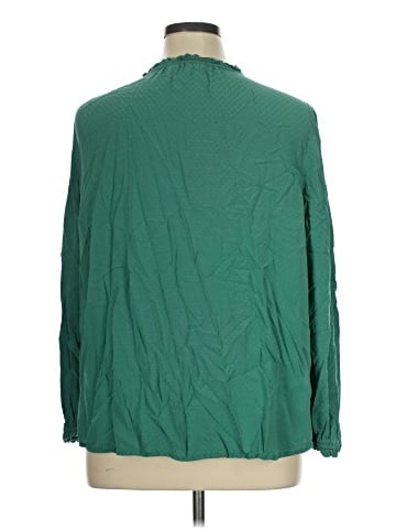 Croft & Barrow Long Sleeve Blouse (view 2)