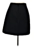 Wrapper 100% Polyester Solid Black Formal Skirt Size 3 - 4 - photo 2