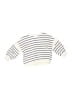 Zara Stripes Ivory Pullover Sweater Size 9-12 mo - photo 1