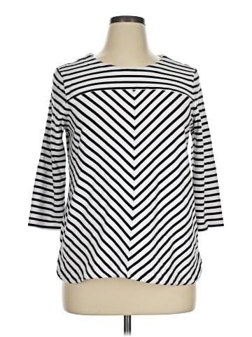 Croft & Barrow 3/4 Sleeve Top (view 1)