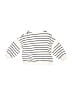 Zara Stripes Ivory Pullover Sweater Size 9-12 mo - photo 2