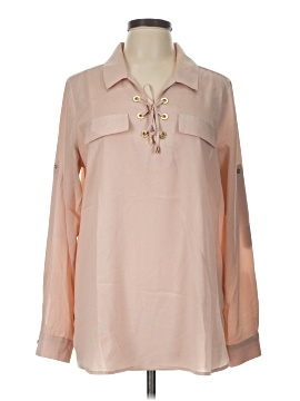 Calvin Klein Long Sleeve Blouse (view 1)