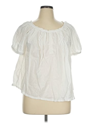 Lands' End Short Sleeve Blouse (view 1)
