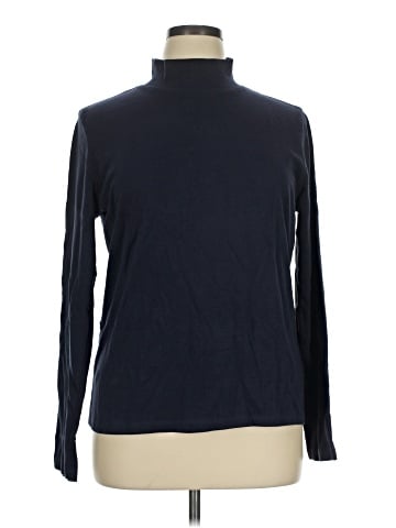 St. John's Bay Long Sleeve Turtleneck (view 1)