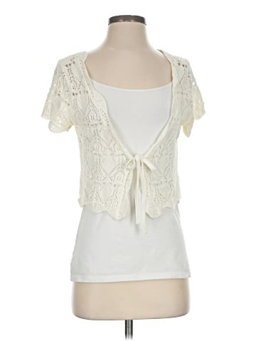 Pink Rose Cardigan (view 1)
