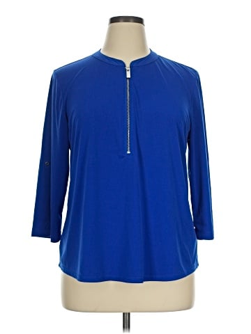 Company Ellen Tracy 3/4 Sleeve Top (view 1)