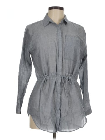 a.n.a. A New Approach Long Sleeve Button-Down Shirt (view 1)