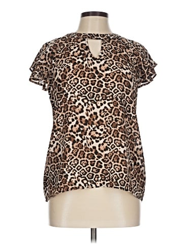 Wishful Park Short Sleeve Blouse (view 1)