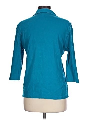 Style&Co 3/4 Sleeve Button-Down Shirt (view 2)