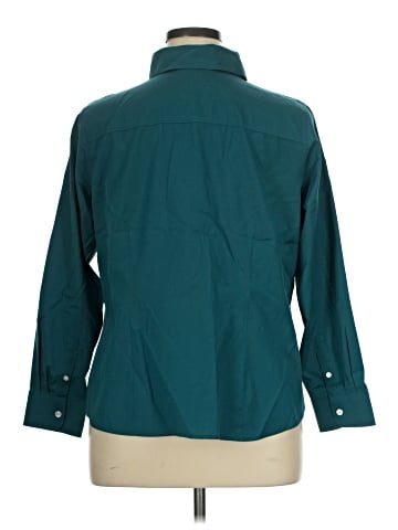 Talbots Long Sleeve Button-Down Shirt (view 2)