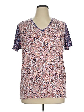 Lands' End Short Sleeve Henley (view 1)