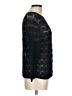 Vince. Chevron-herringbone Black Pullover Sweater Size L - photo 4